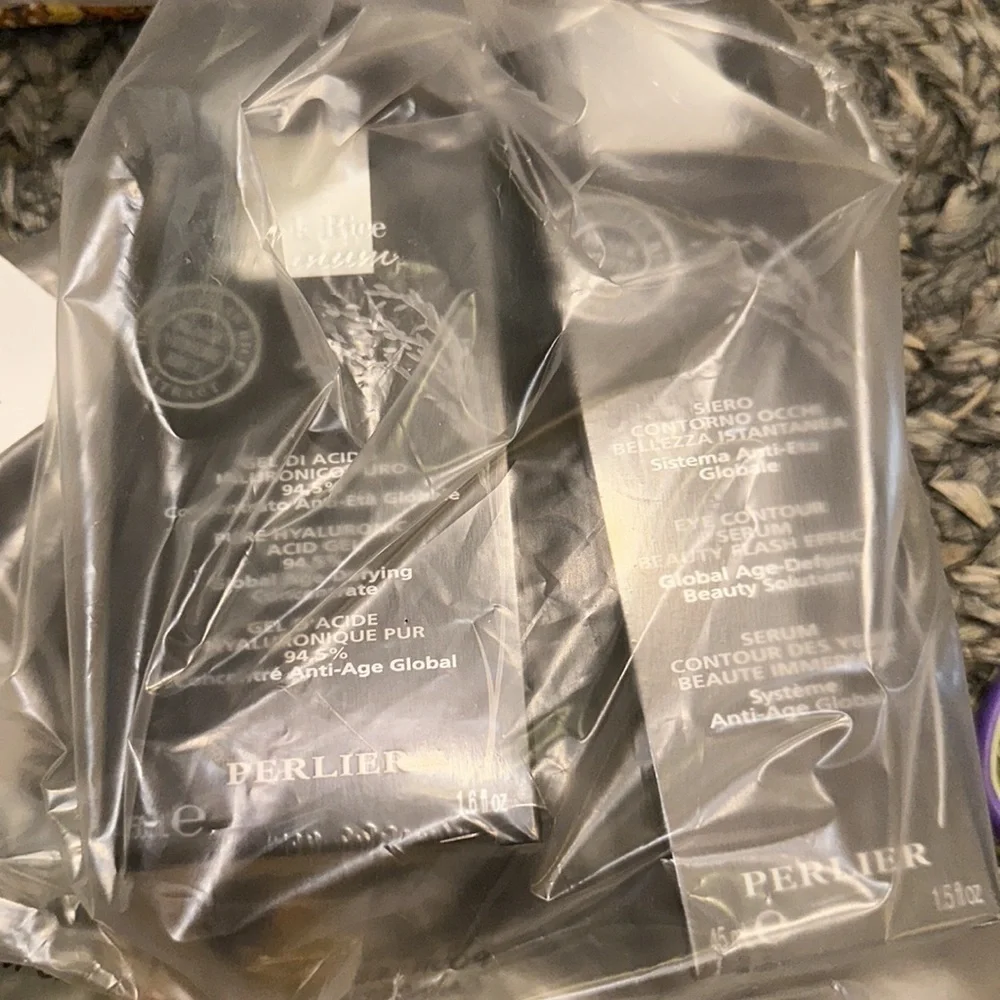 Perlier Black Rice Triple Size Hyaluronic Gel & Eye‎ Serum Auto-Ship®